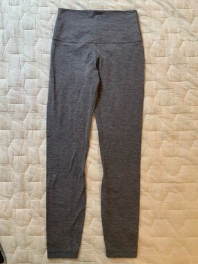 lululemon athletica Align Heathered Gray High-Rise Leggings